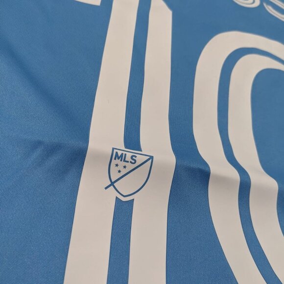 Messi #10 Inter Miami CF 25/26 Third Aqua Adidas Jersey - Picture 11 of 11